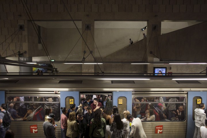 O caos perdeu comboio, falhou o metro e não embarcou