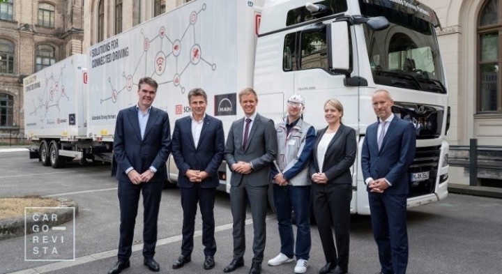 'Platooning´testado: MAN e DB Schenker elogiam segurança e eficiência dos resultados obtidos