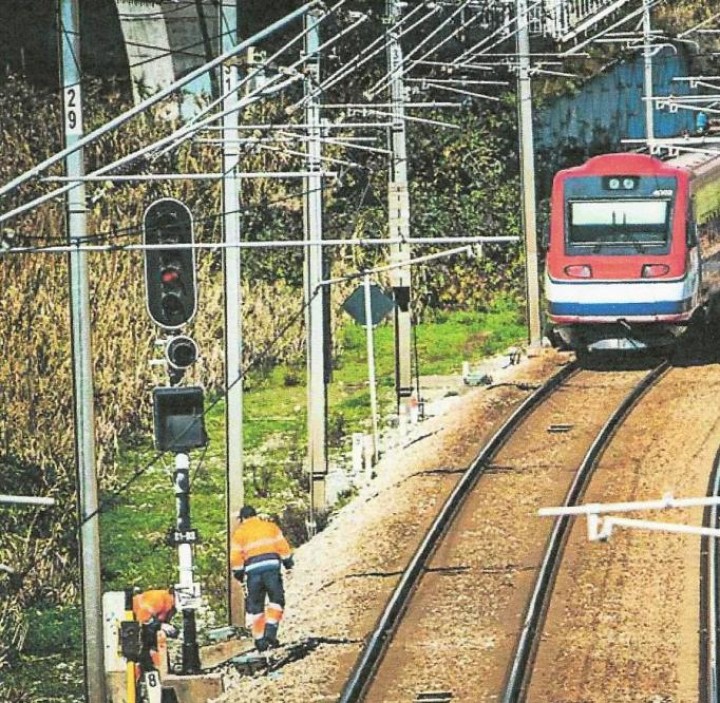 Linha do Norte enfrenta risco de desabamento por falta de obra
