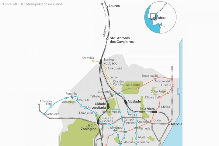 Servir Loures com o comboio é melhor do que com o metro, e “traz brinde”!