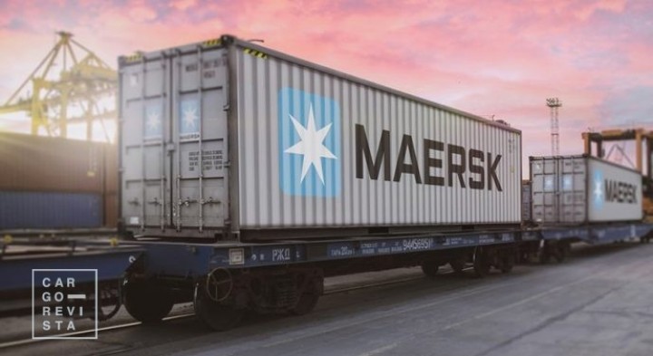 Maersk lançou o seu primeiro serviço ferroviário a ligar a China à Turquia