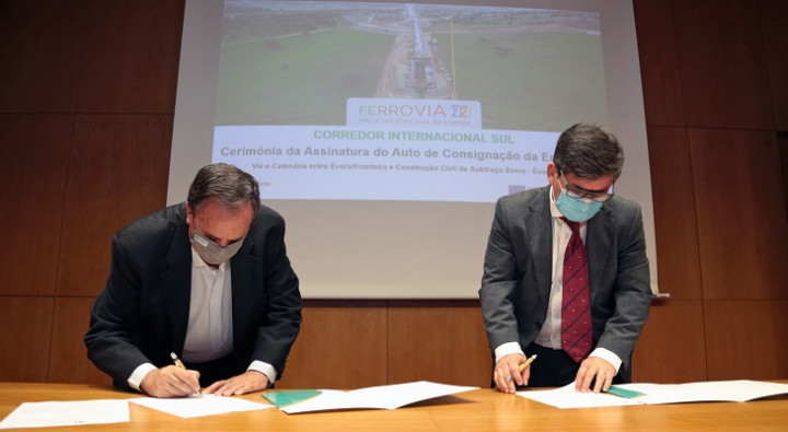 Nova Linha de Évora está Integralmente em Fase de Obra