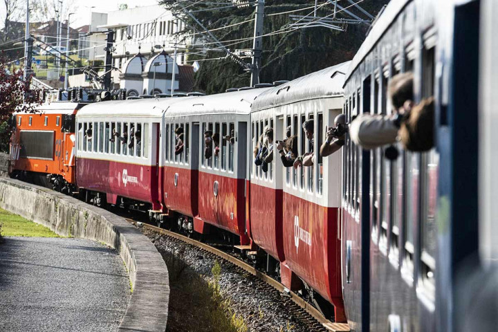 Viagem num comboio que há três anos não existia