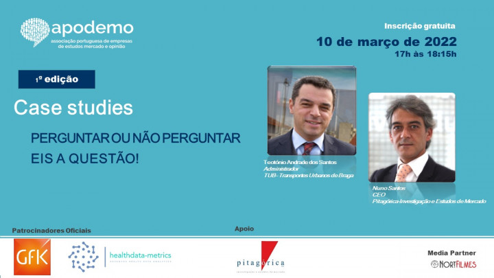 APODEMO - 1ª edição Case Studies