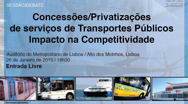 "Concessões/Privatizações de serviços de Transportes Públicos. Impacto na Competitividade"